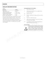 AD9889ABBCZRL-80 Datasheet Page 4