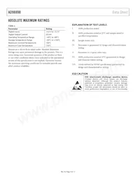 AD9889BBCPZ-165 Datasheet Page 4