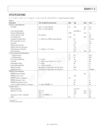 ADA4417-3ARMZ-R7 Datasheet Page 3