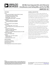 ADATE302-02BSVZ Datasheet Copertura