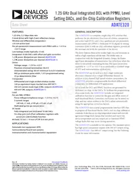 ADATE320-1KCPZ Datenblatt Cover