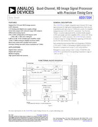 ADDI7004BBCZRL Datenblatt Cover