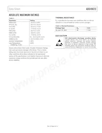 ADDI9023BBCZRL Datasheet Page 5