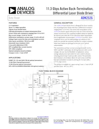 ADN2526ACPZ-R7 Datasheet Cover