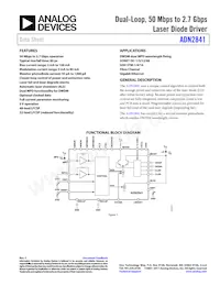 ADN2841ACPZ-32-RL7 Datenblatt Cover