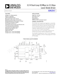ADN2847ACPZ-32-RL7 Datasheet Cover