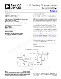 ADN2872ACPZ-RL Datenblatt Cover