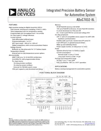 ADUC7032BSTZ-88-RL Datasheet Copertura