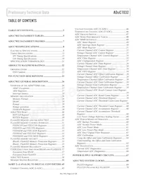 ADUC7032BSTZ-8V-RL Datasheet Pagina 2