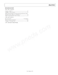 ADUC7033BSTZ-88 Datasheet Page 3