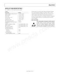 ADUC7033BSTZ-88 Datasheet Page 15