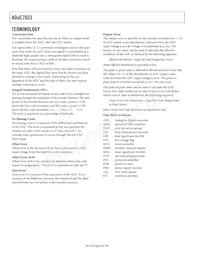 ADUC7033BSTZ-88 Datasheet Page 20