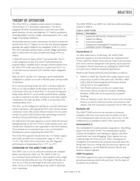 ADUC7033BSTZ-88 Datasheet Pagina 21