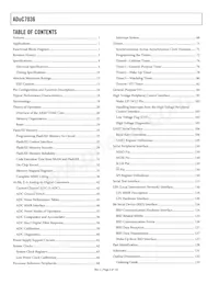 ADUC7036DCPZ-RL Datasheet Page 2