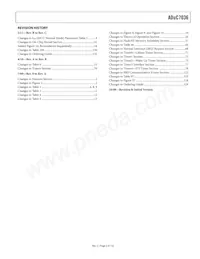 ADUC7036DCPZ-RL Datasheet Page 3