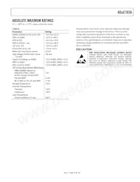 ADUC7036DCPZ-RL Datasheet Page 15