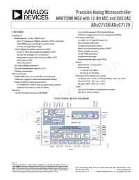 ADUC7129BSTZ126-RL Datenblatt Cover