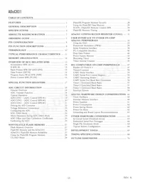 ADUC831BCPZ-REEL Datasheet Page 2