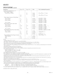 ADUC831BCPZ-REEL Datasheet Page 6