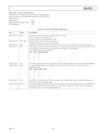 ADUC831BCPZ-REEL Datasheet Page 19