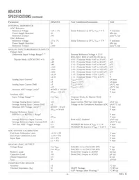 ADUC834BCPZ-REEL Datasheet Page 4