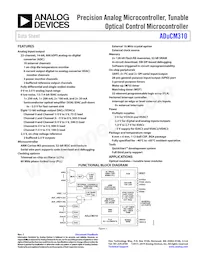 ADUCM310BBCZ-RL Datasheet Cover
