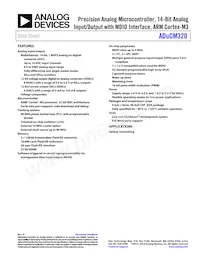 ADUCM320BBCZ-RL Datasheet Copertura