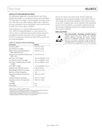 ADUCM320BBCZ-RL Datasheet Pagina 21