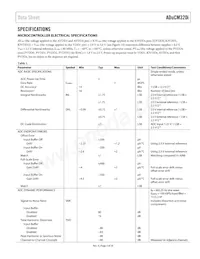 ADUCM320BBCZI-RL Datasheet Page 5