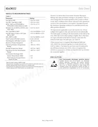 ADUCM322BBCZ-RL Datasheet Page 14