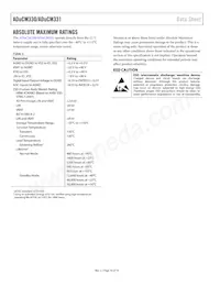ADUCM331WDCPZ Datasheet Page 10
