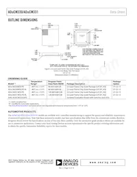 ADUCM331WDCPZ Datenblatt Seite 16