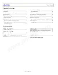 ADUCM355BCCZ-RL7 Datasheet Pagina 2