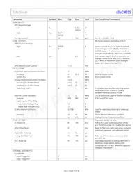 ADUCM355BCCZ-RL7 Datasheet Page 13