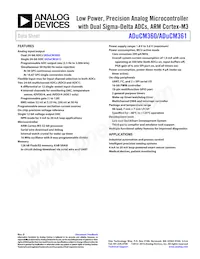 ADUCM361BCPZ128-R7 Datasheet Cover