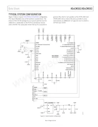 ADUCM362BCPZ256RL7 Datasheet Page 23