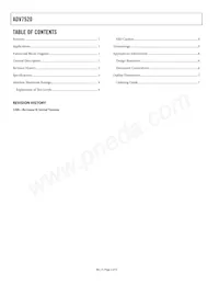 ADV7520BCPZ-80 Datasheet Page 2