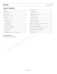 ADV7802BSTZ-150 Datasheet Page 2