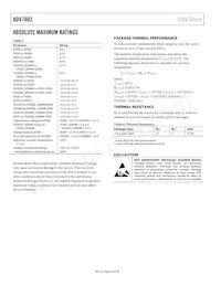 ADV7802BSTZ-150 Datasheet Page 10