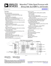 ADV8003KBCZ-8C Datenblatt Cover