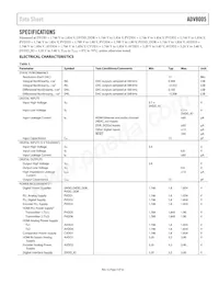 ADV8005KBCZ-8N-RL Datasheet Page 5