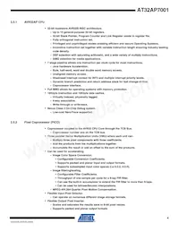 AT32AP7001-ALUT Datasheet Pagina 4