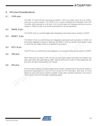 AT32AP7001-ALUT Datasheet Pagina 15