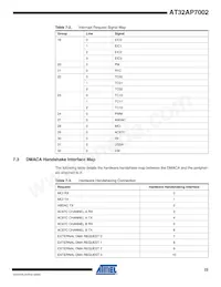 AT32AP7002-CTUR數據表 頁面 22