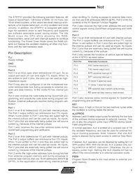 AT87F51-24PI Datasheet Page 3