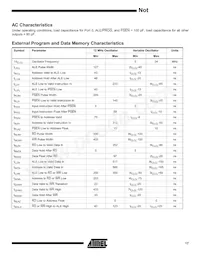 AT87F52-24PI Datasheet Pagina 17