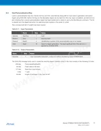 AT88SA10HS-TSU-T Datasheet Pagina 17