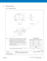 AT88SA10HS-TSU-T Datasheet Page 21