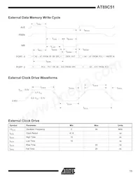 AT89C51-24PI Datenblatt Seite 13