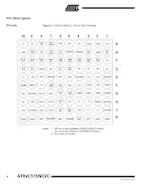 AT89C51SND2C-7FTUL Datasheet Page 4